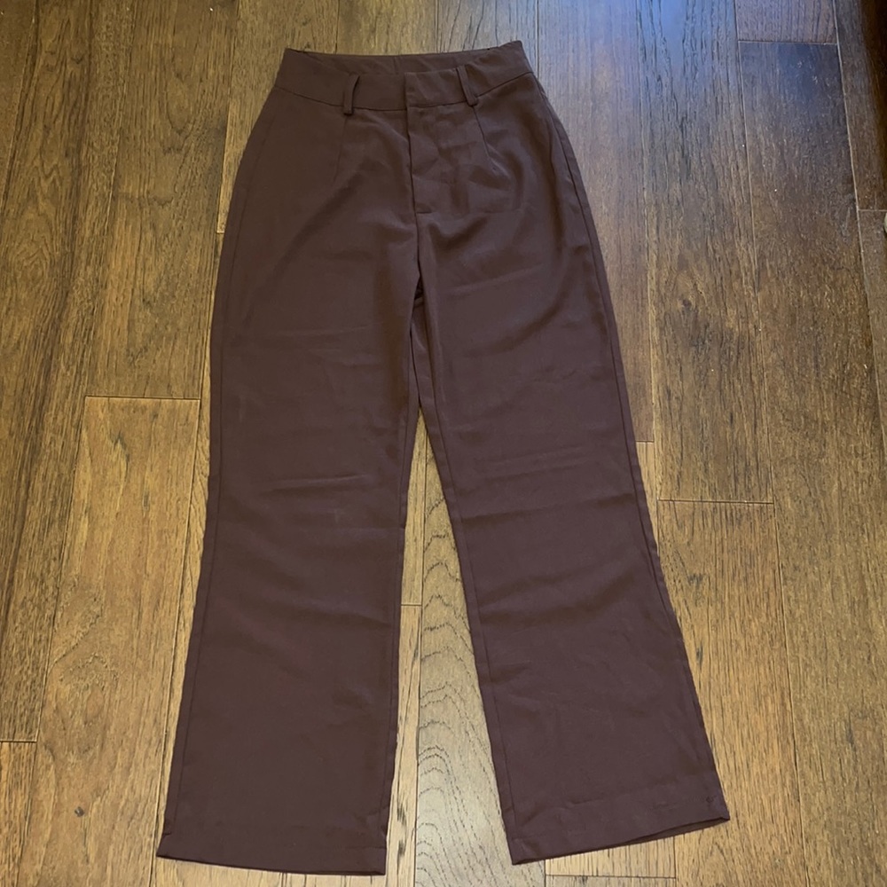 Brown slacks